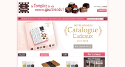 Desktop Screenshot of chezmonchocolatier.com